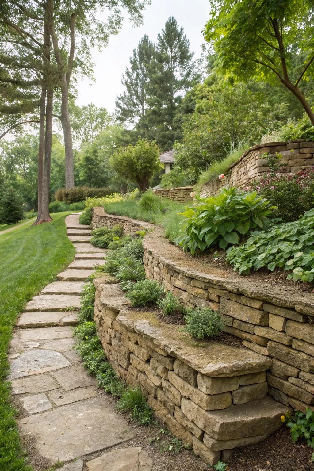 Depth and character with multi-level designs.