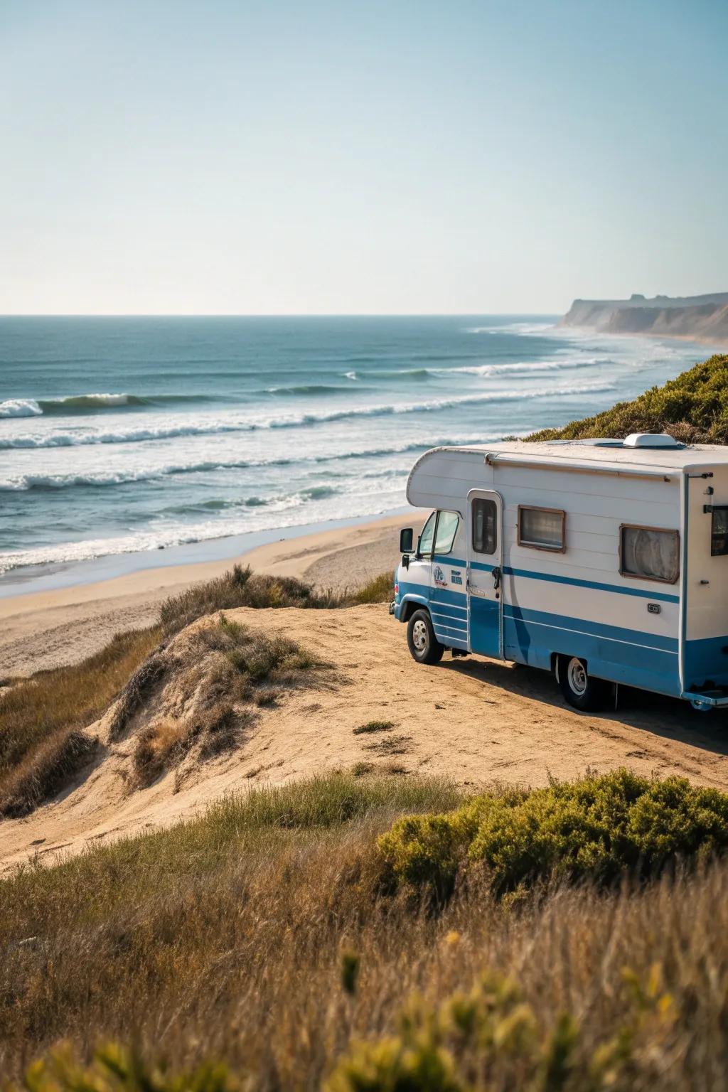 Coastal cool colors that are perfect for beach lovers.