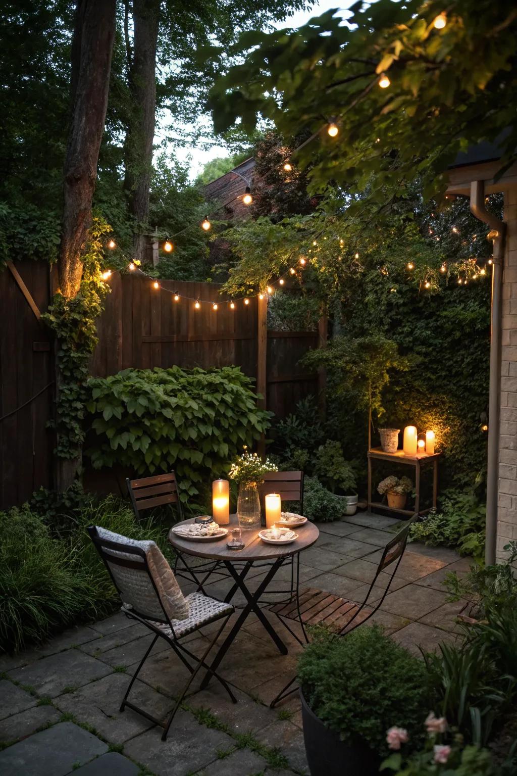 Intimate seating arrangements benefit from soft, ambient lighting.