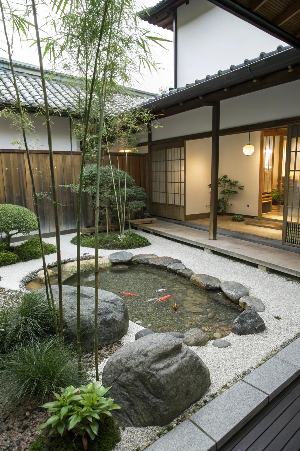 Minimalism in design creates a serene and uncluttered atmosphere.