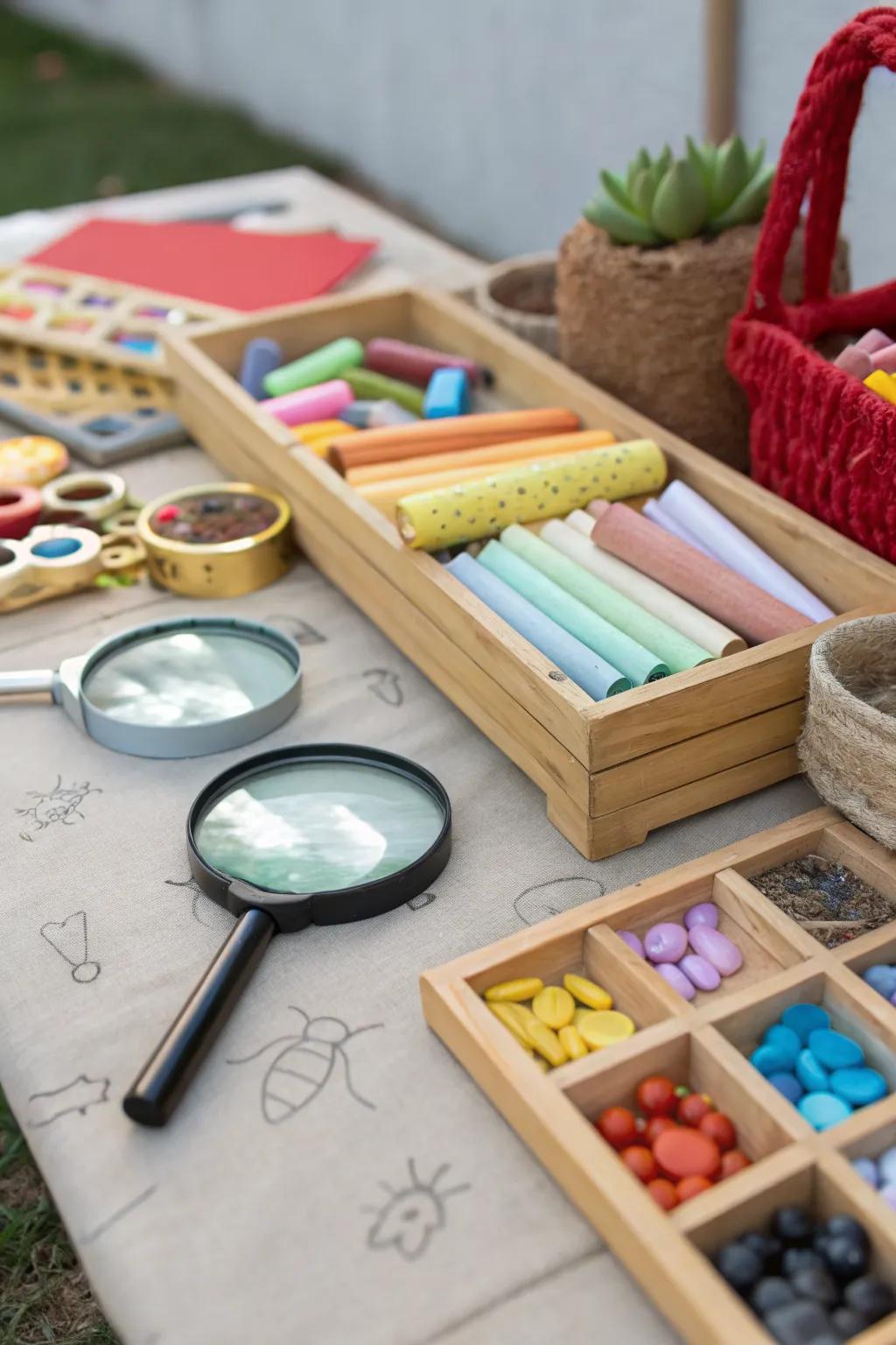 Activity packs make outdoor play simple and exciting.