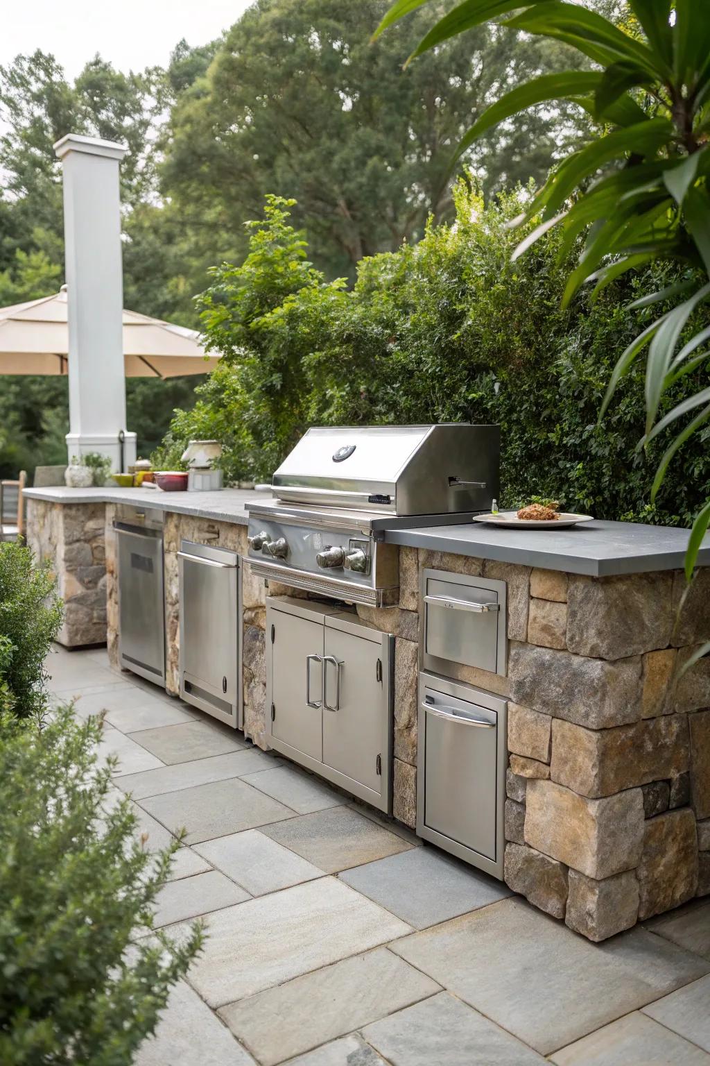 Blend modern design with the beauty of nature.