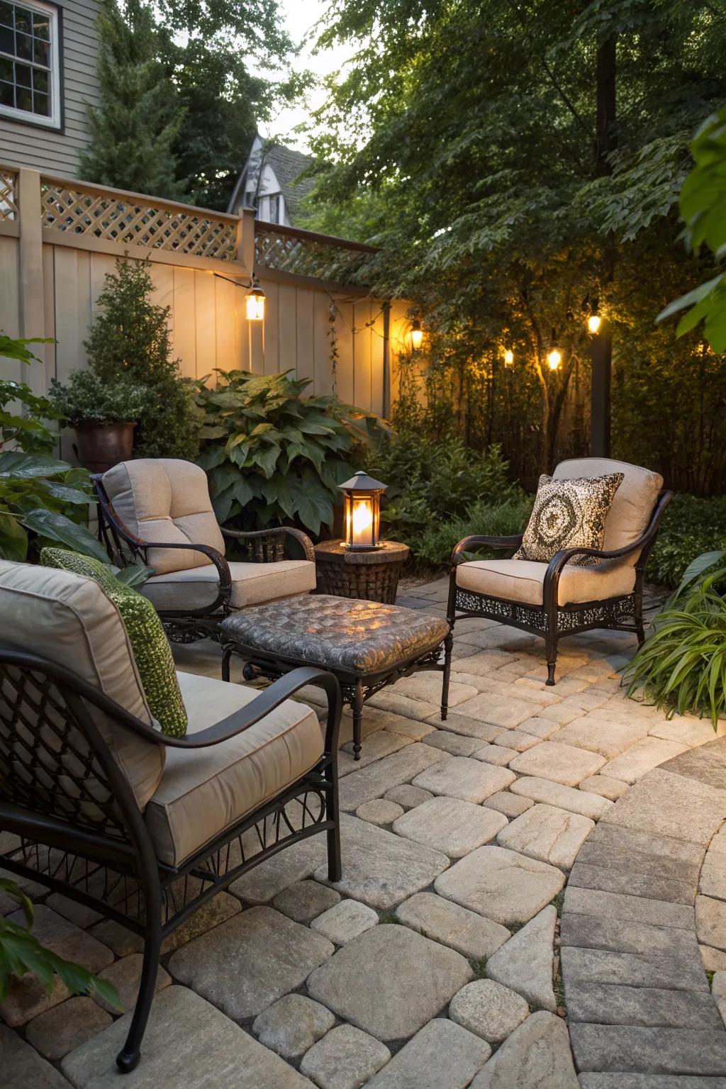 Upgrade your outdoor space with elegant stone touches.