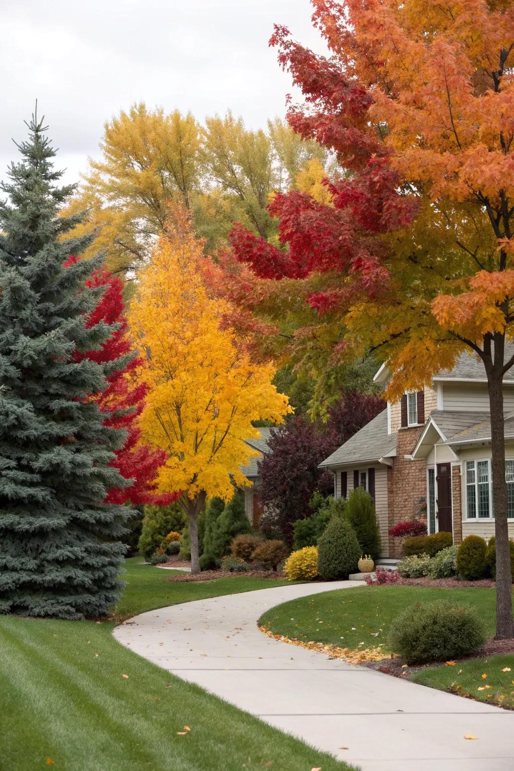 Trees with seasonal interest keep your landscape lively year-round.