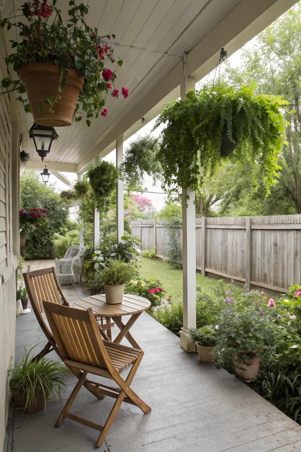 An open layout for a seamless connection with nature.
