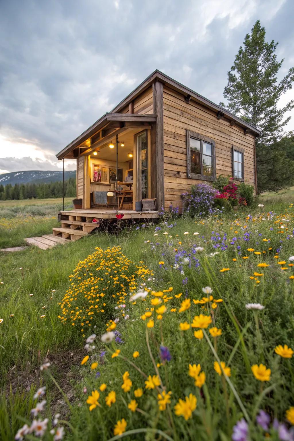 Tiny cabins prove that small spaces can be both functional and beautiful.