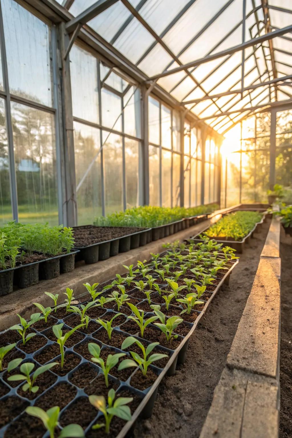 A miniature greenhouse ready to nurture new growth.