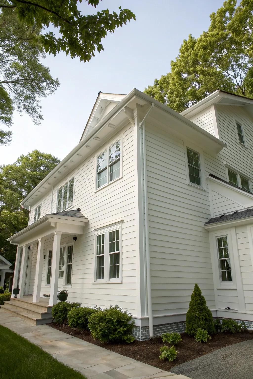 Linen White: The epitome of classic elegance for any home.