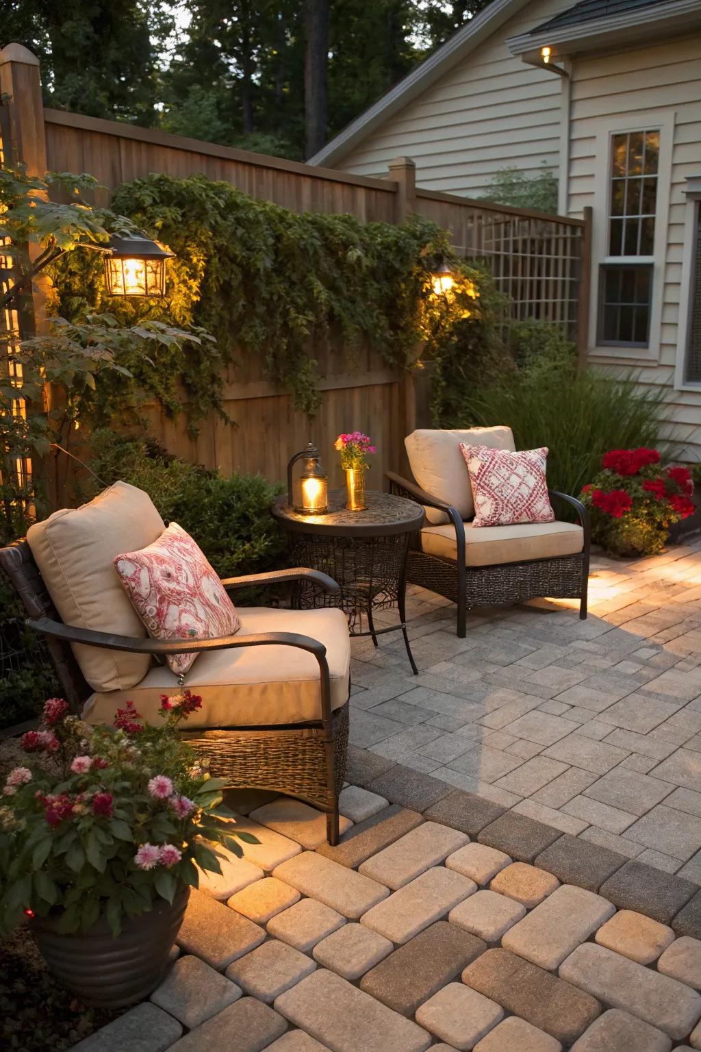 Cozy corner nook perfect for relaxation.