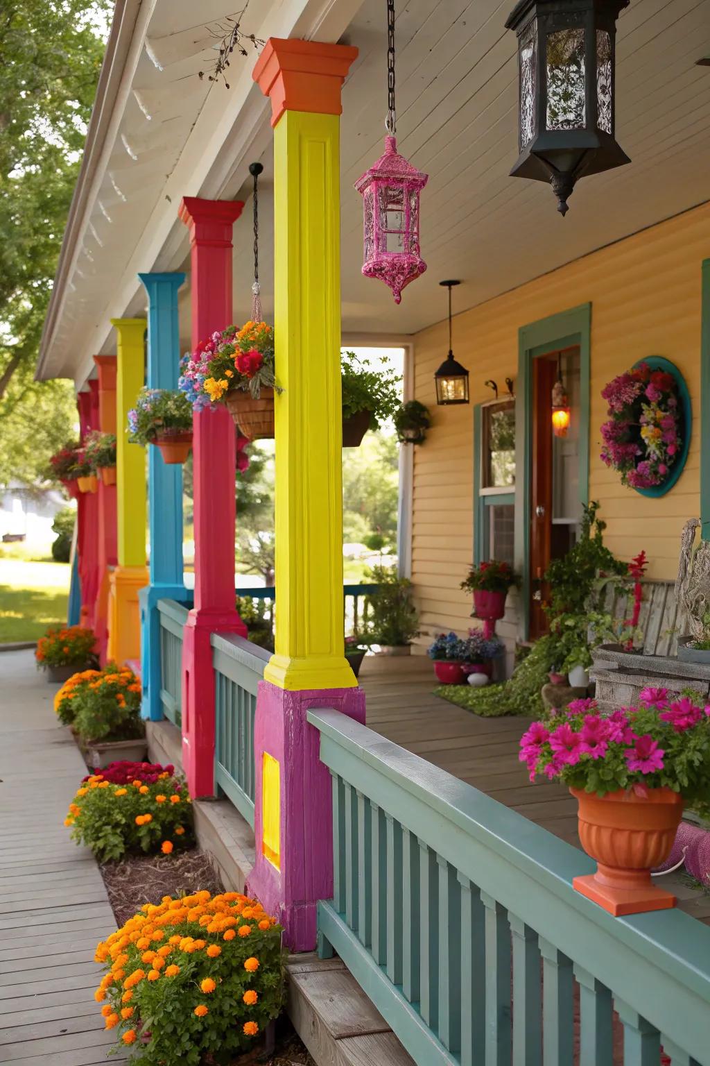 Painted wraps offer a vibrant and personalized touch.