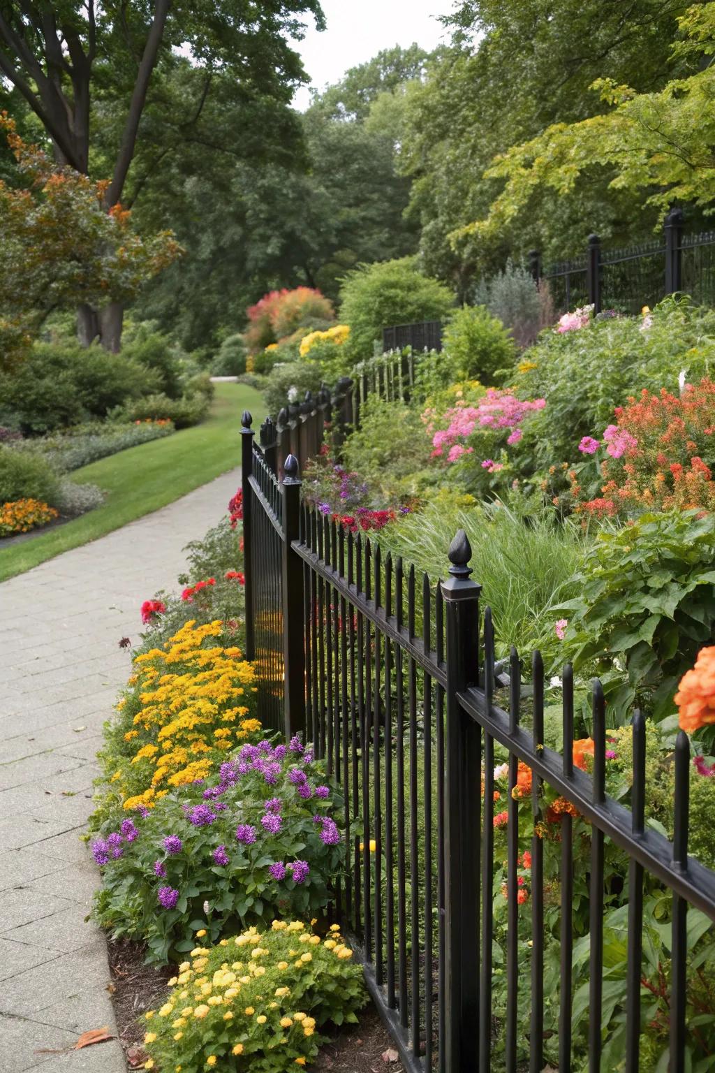 Create impact with bold color contrasts.