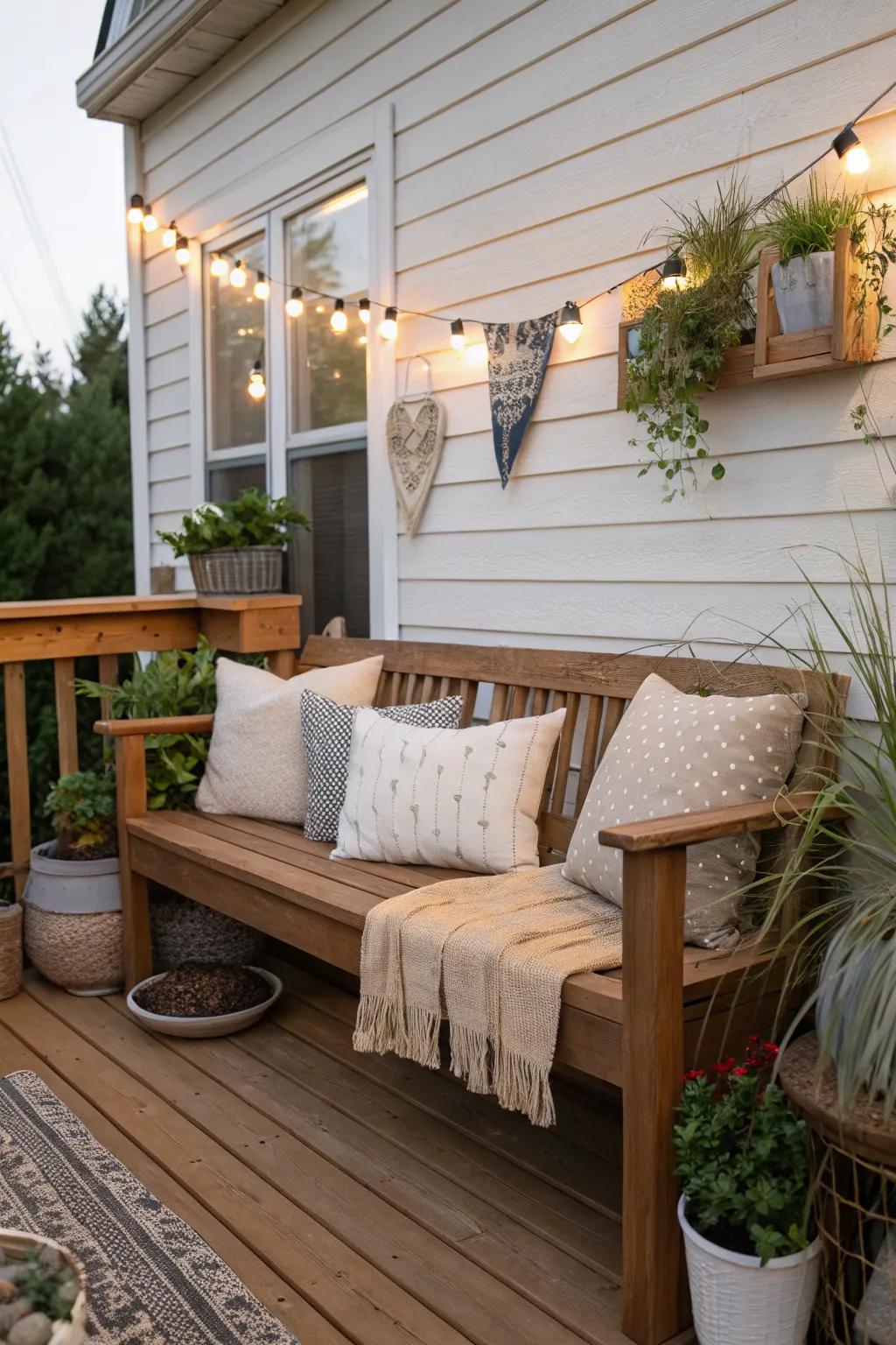 DIY projects personalize your deck while keeping costs low.