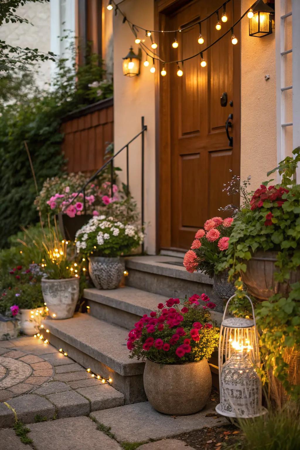 Decorative elements can elevate the charm of your landing.