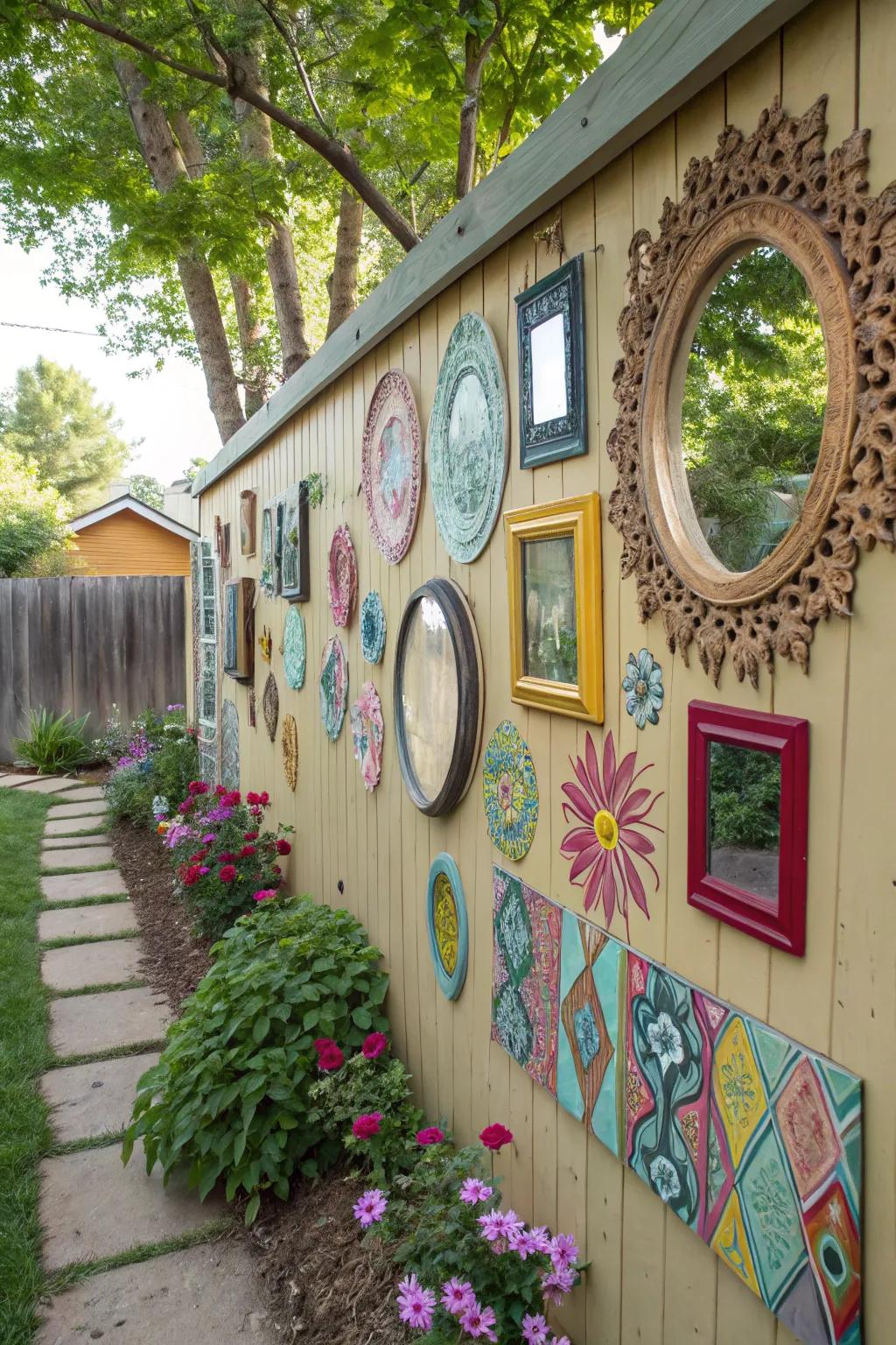 Add personality with artistic wall decor.