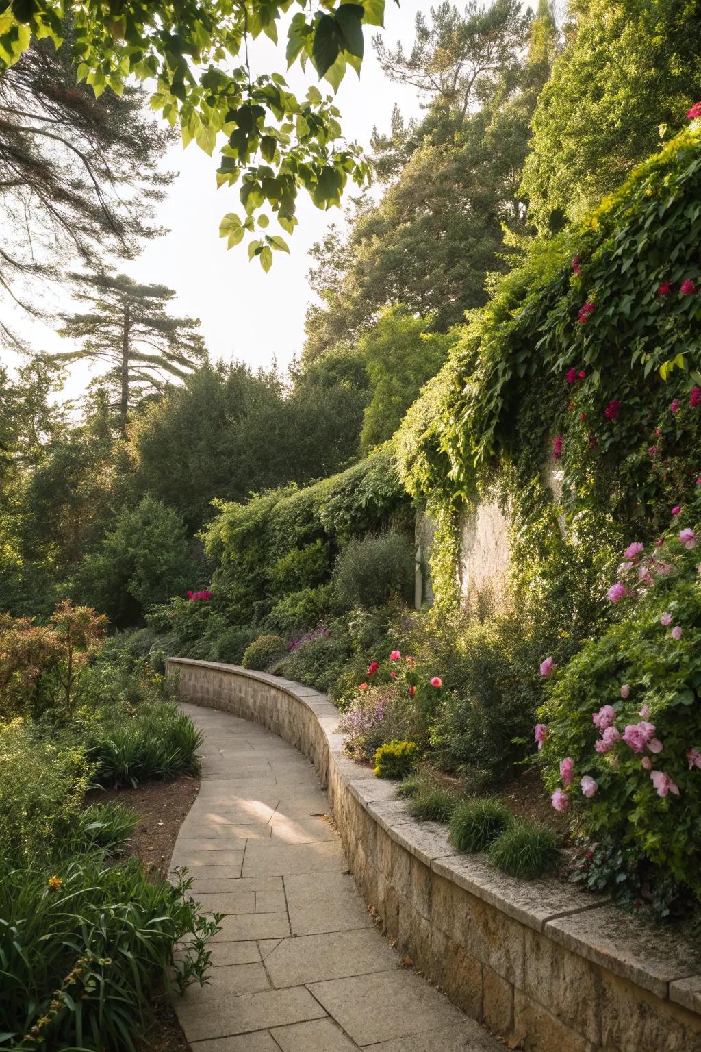 Curved designs bring flow and harmony to your garden.