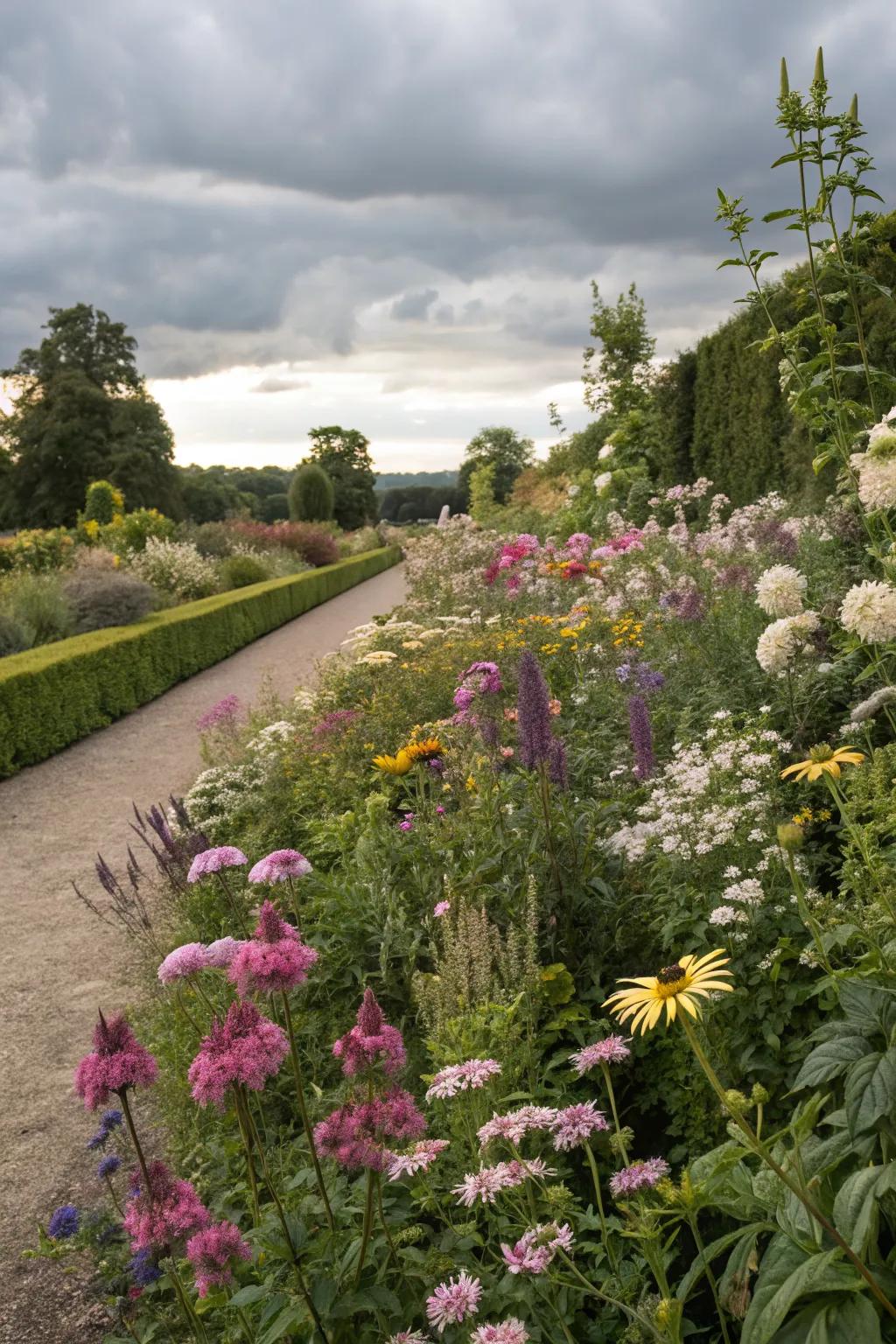 Perennials offer long-lasting beauty and return every season.