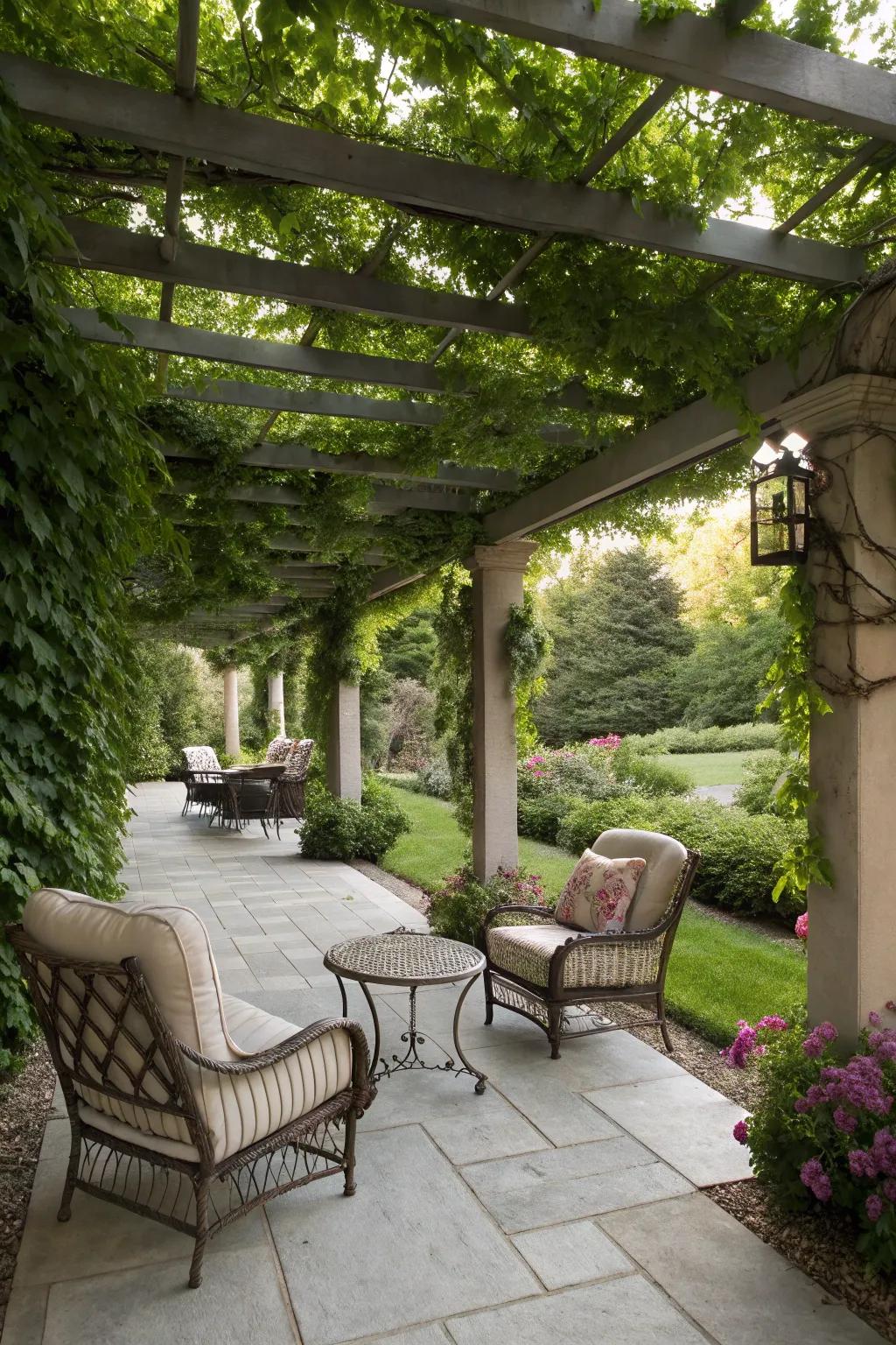Enhance your carport with a stylish pergola.