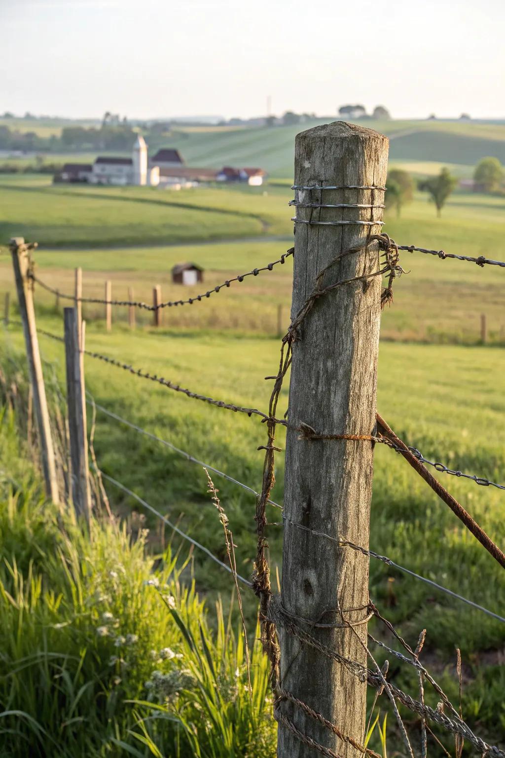 High-tensile wire offers durable fencing solutions.