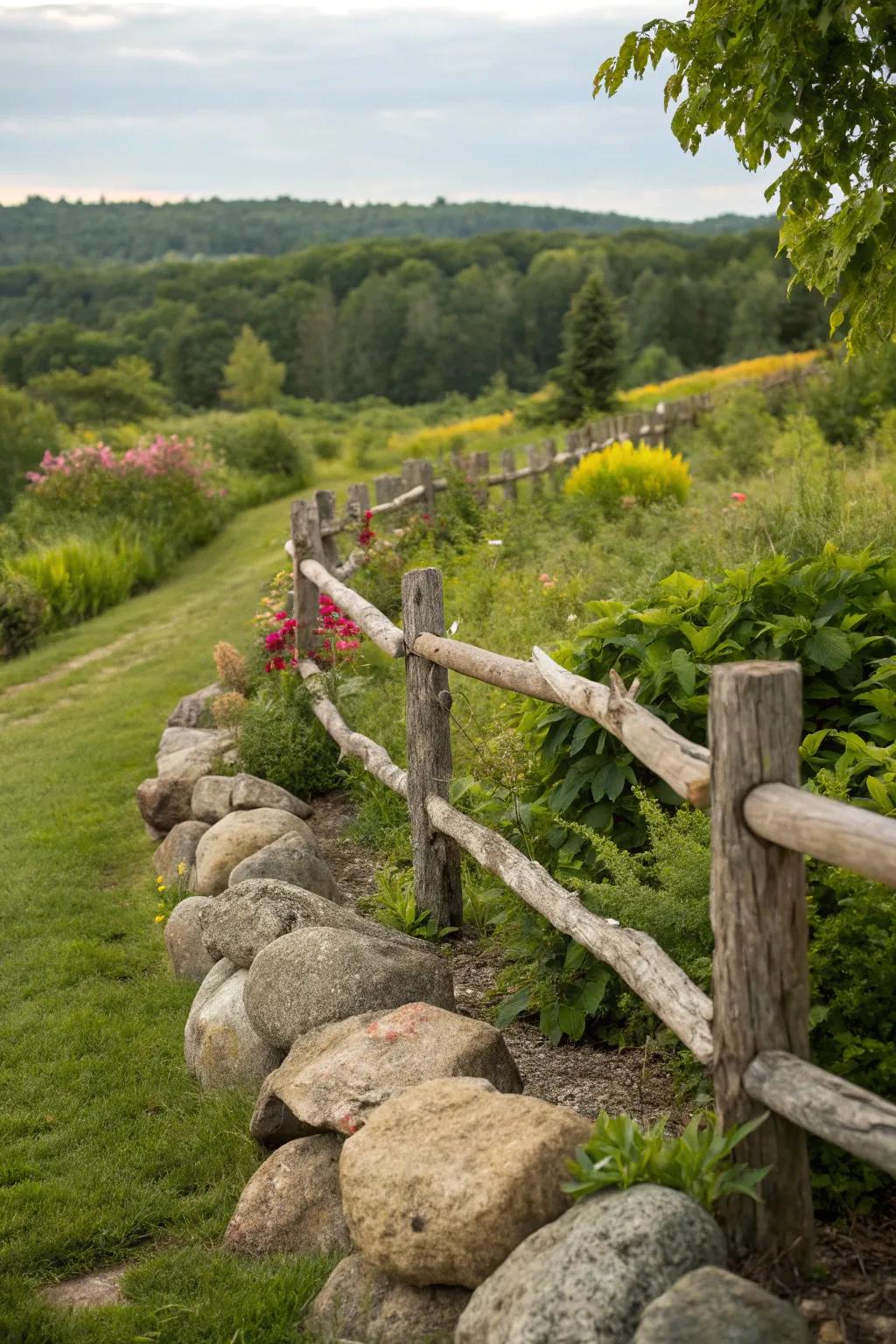 Create a cozy, rustic vibe with natural elements.