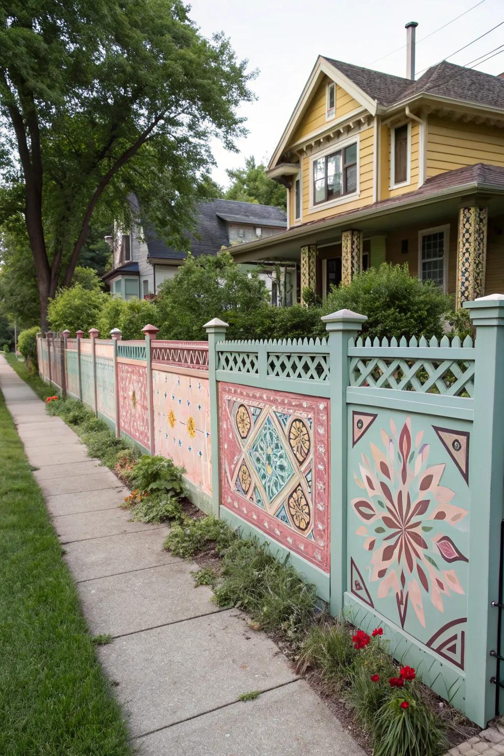 Custom designs make your fence truly yours.