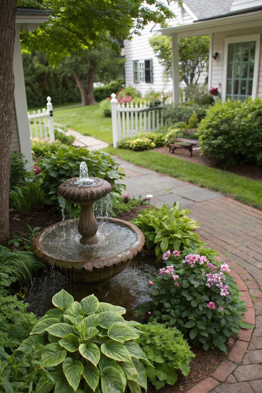 Water features add serenity and charm to your landscape.