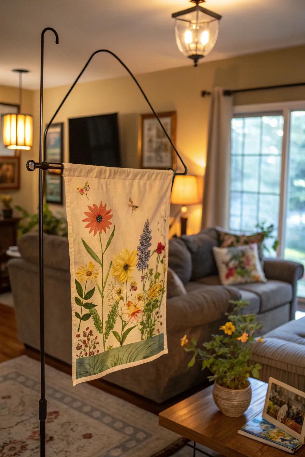 Bringing garden charm indoors