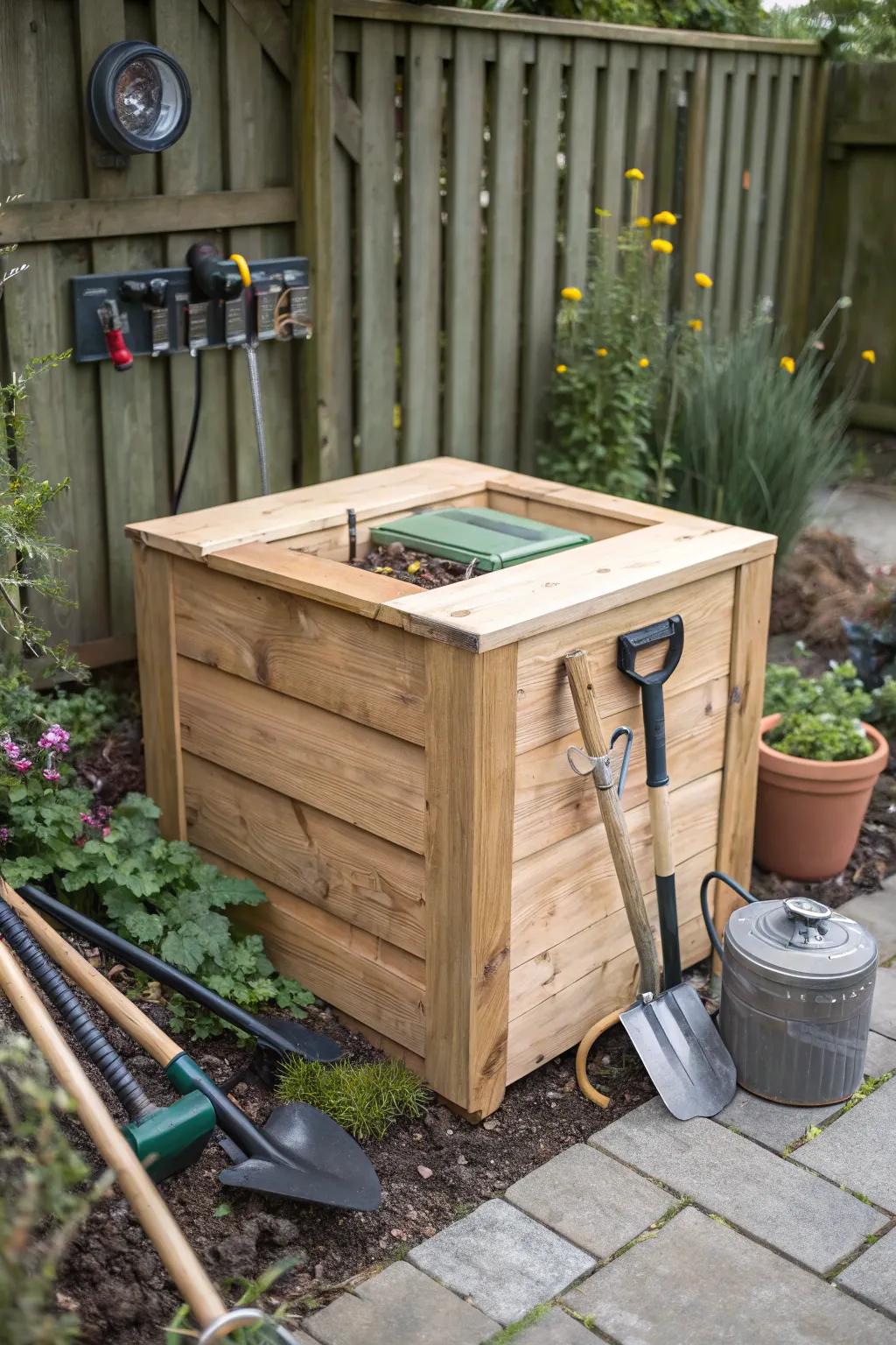 DIY projects add a personal touch to your garden.