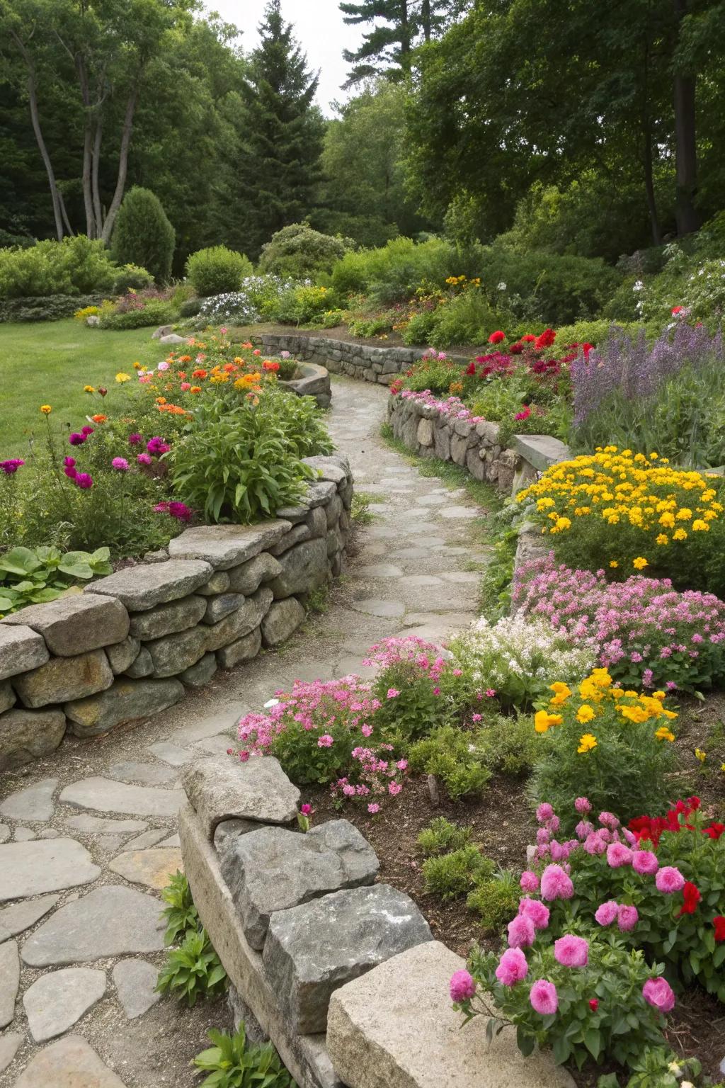 Borders enhance the visual appeal and structure of your garden.