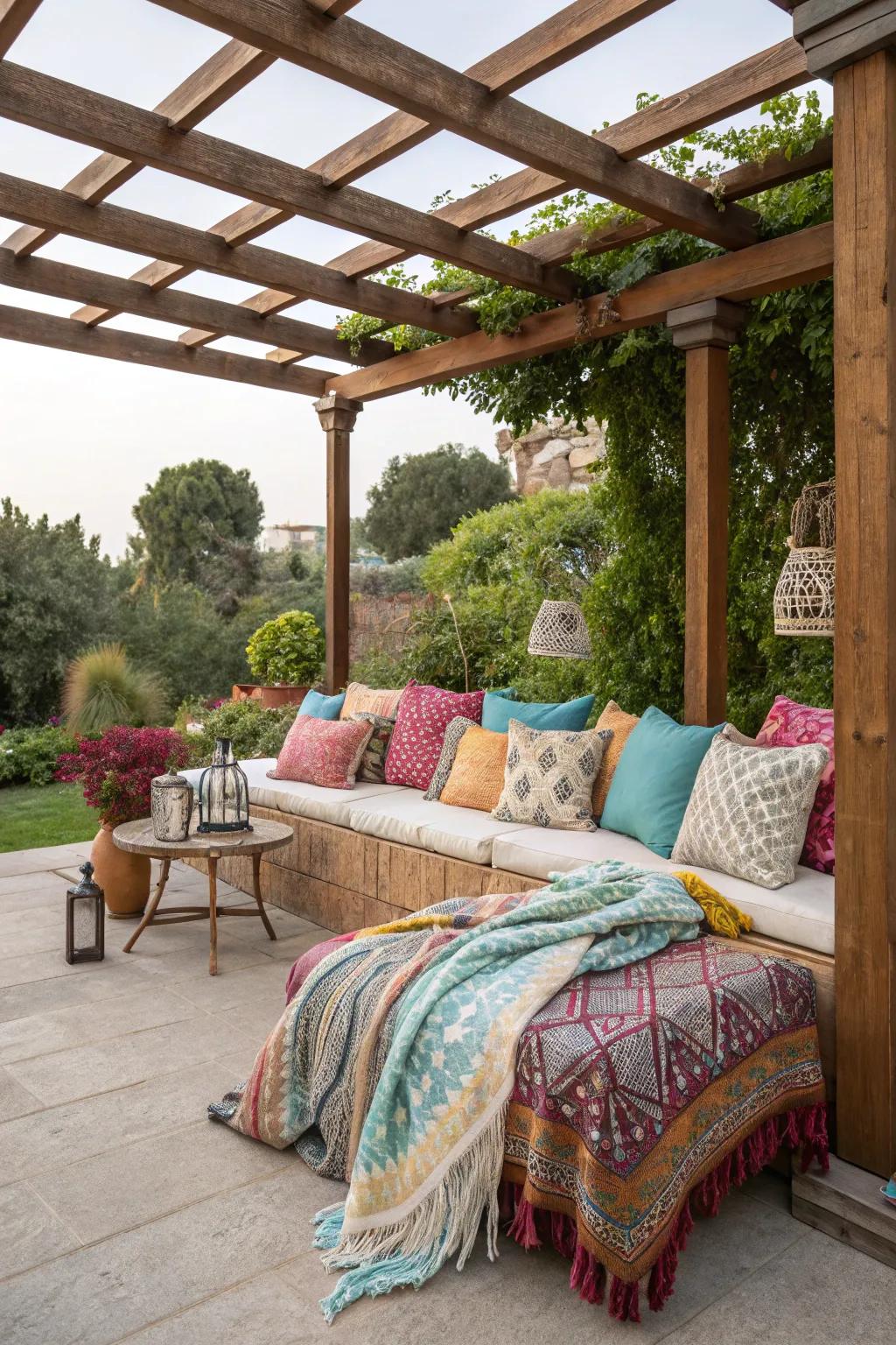 Decorative accents bring style and coziness.