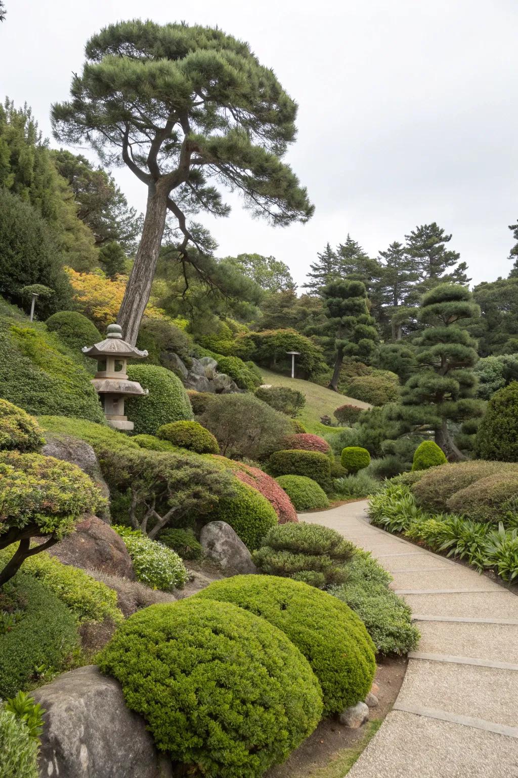 Layered planting adds depth and interest to your garden.