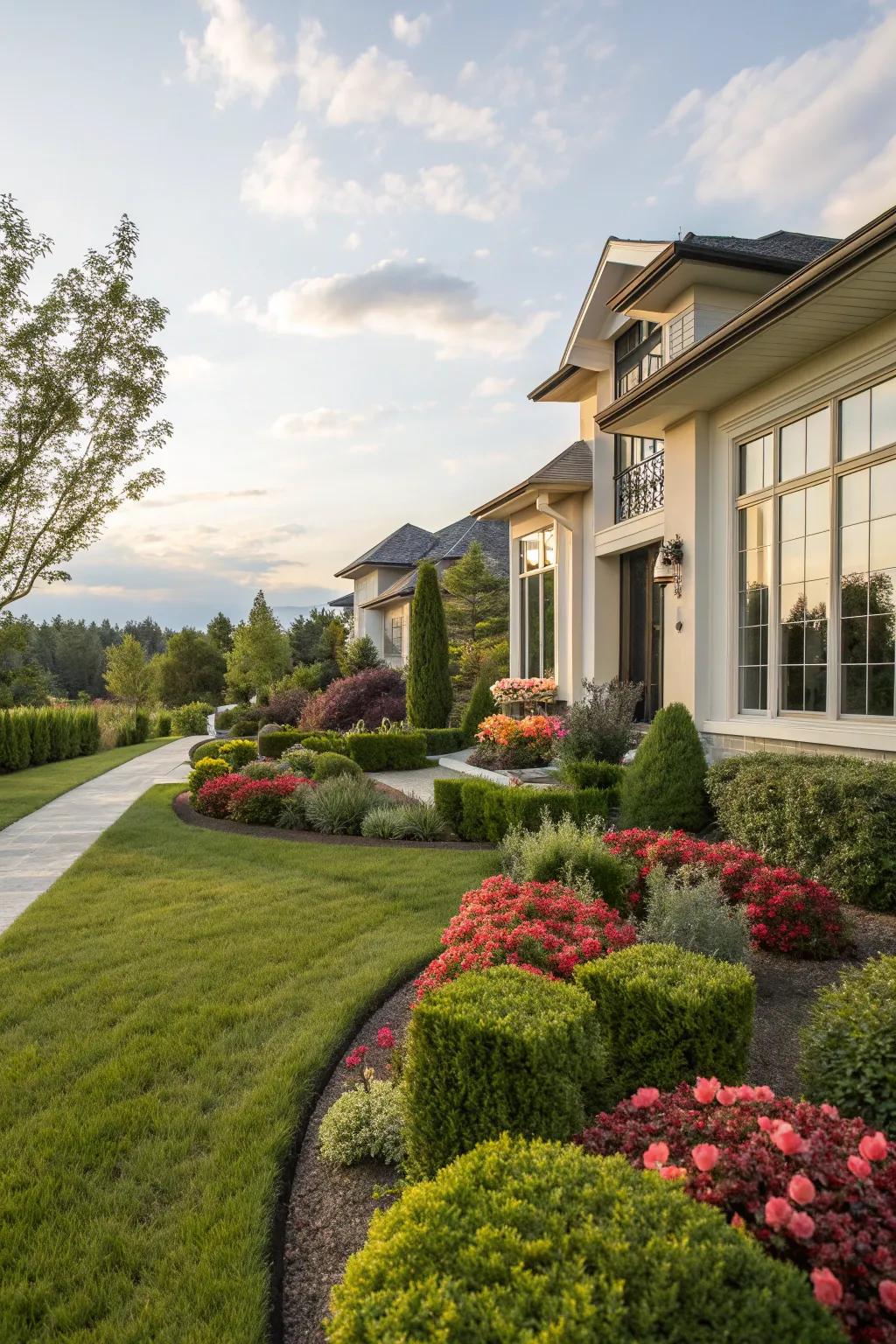 Cohesive design ties your landscape to your home's architecture.