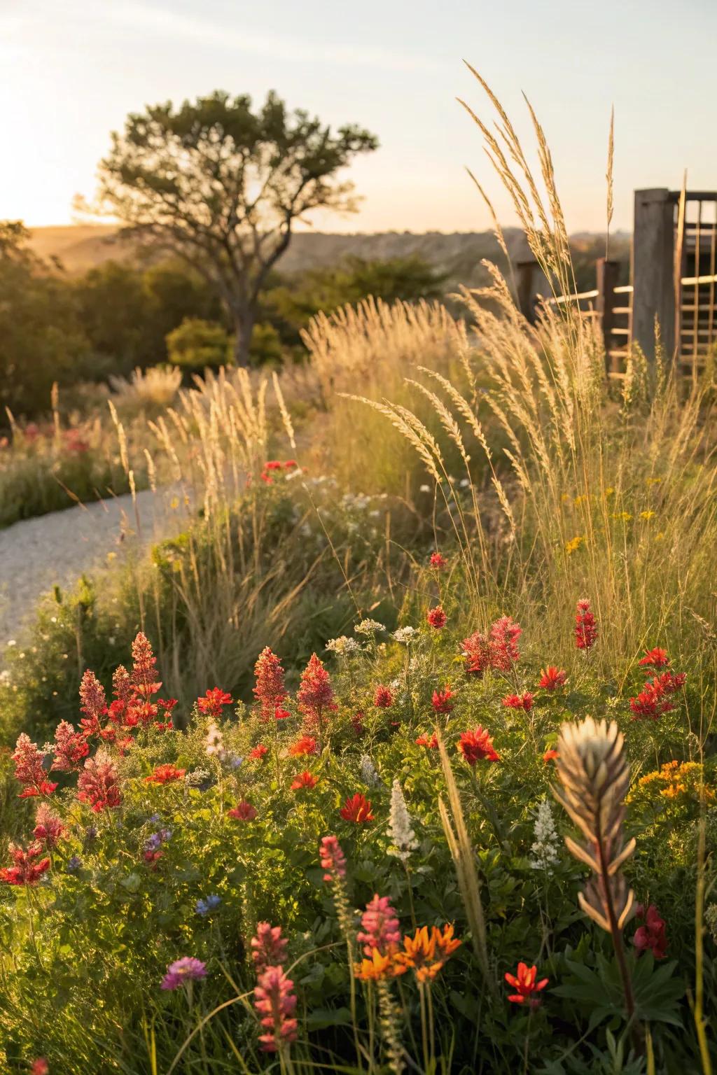 Native plants are perfectly adapted to local conditions, making them a sustainable choice.