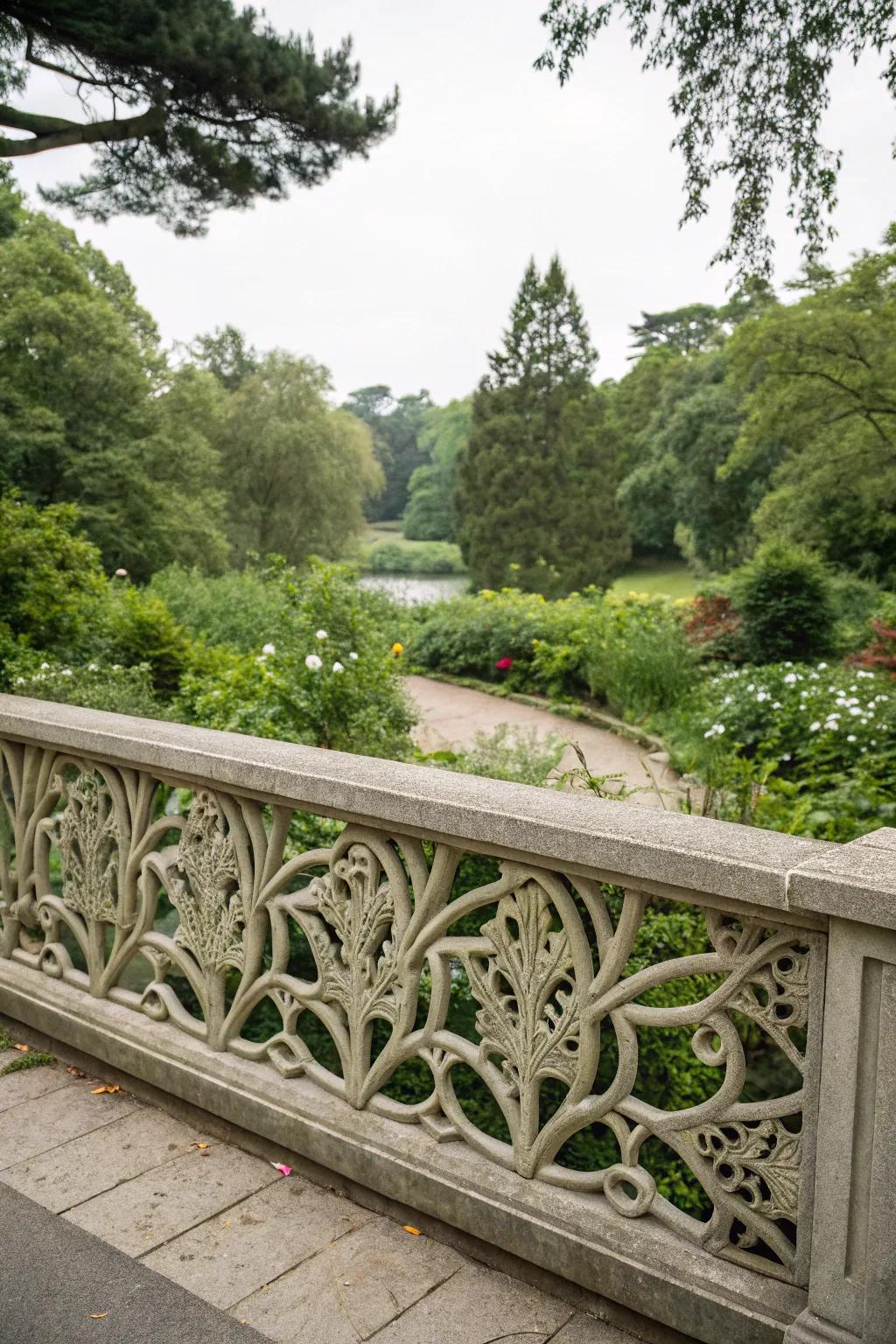 Nature-inspired designs bring harmony to outdoor spaces.