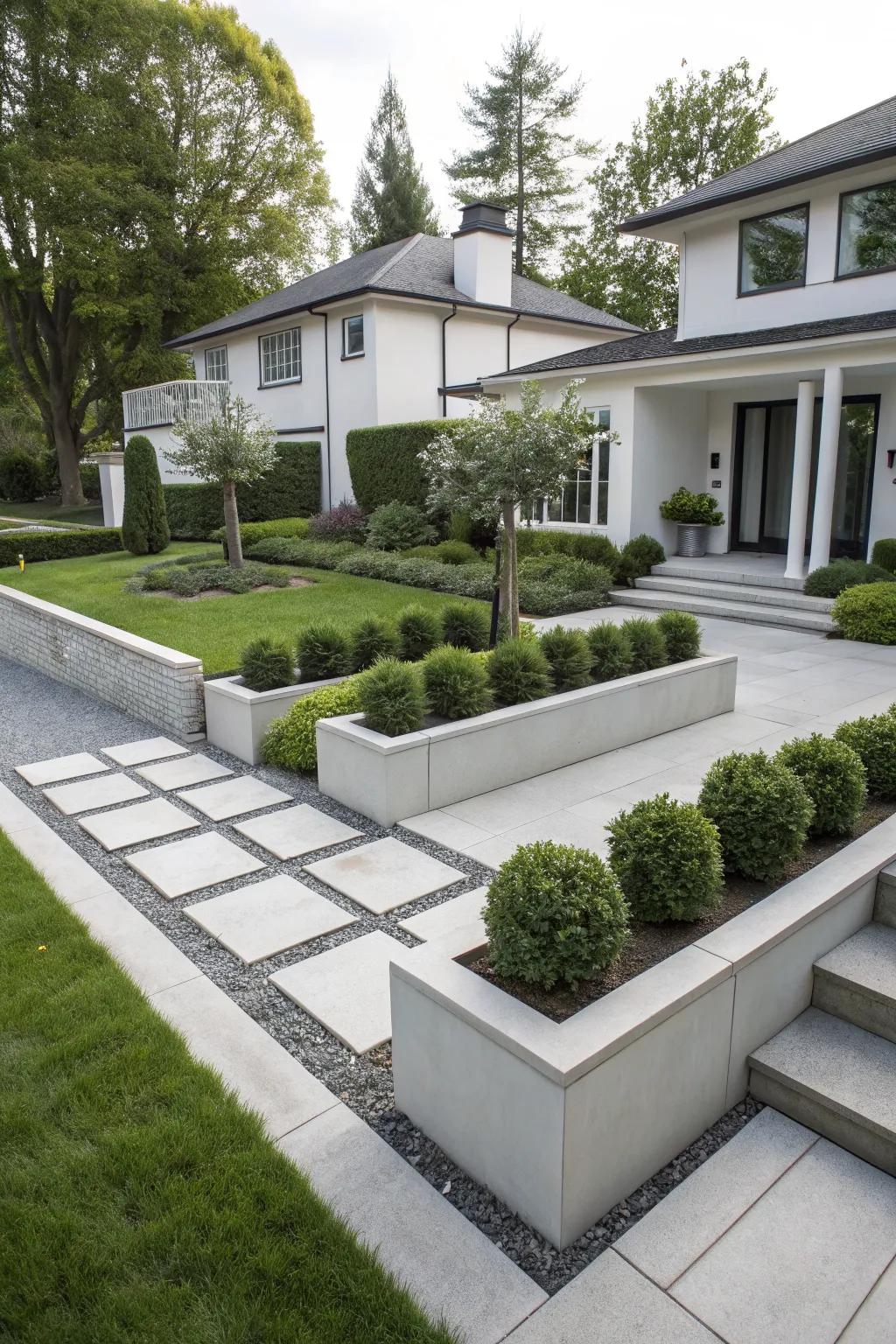Geometric designs bring modern sophistication.