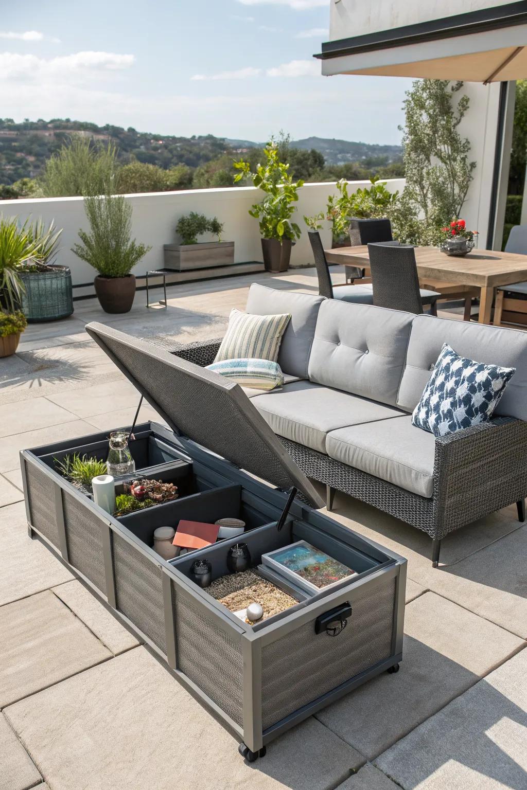 Smart design: Function meets style in multifunctional tables.