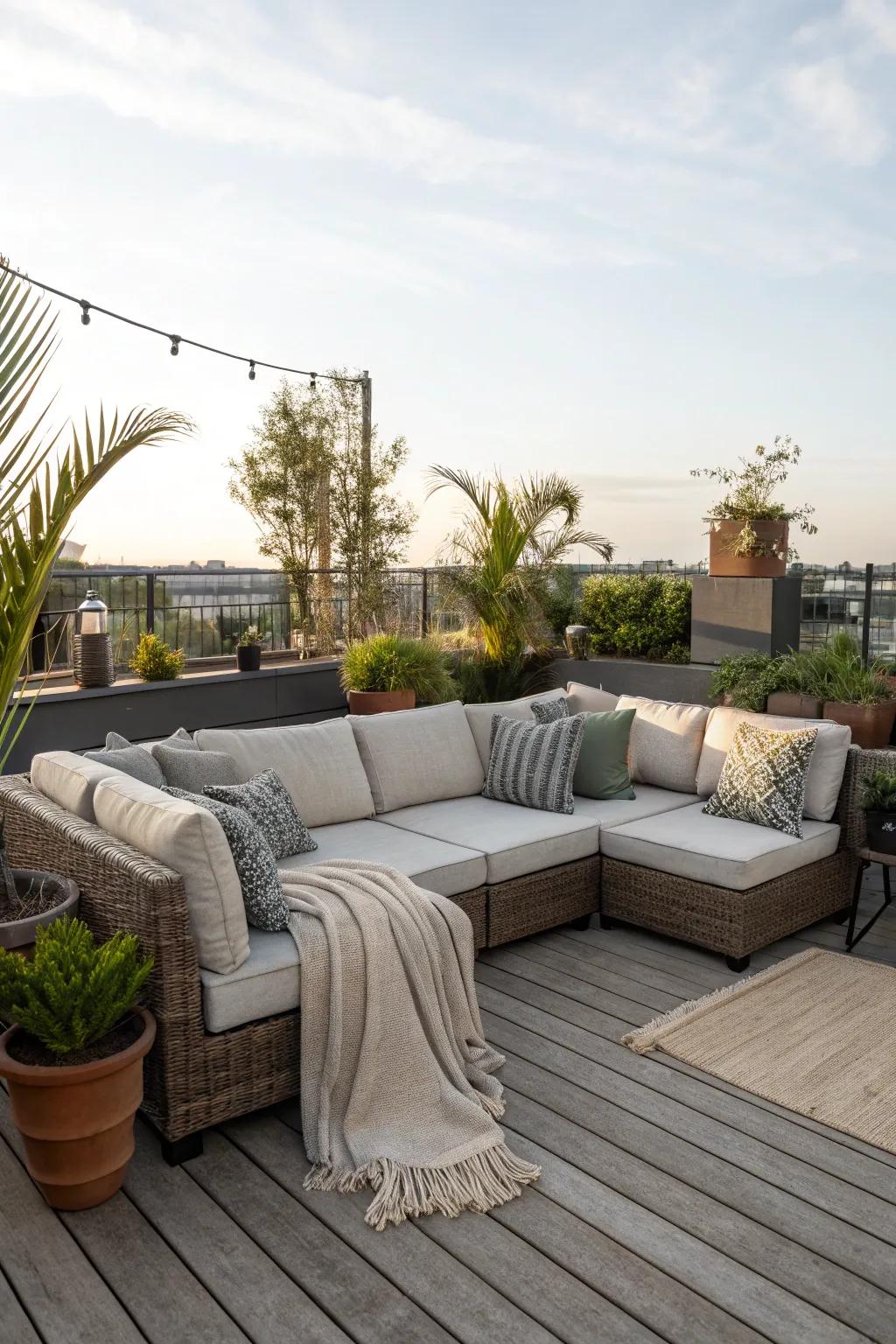 Maximize seating with a versatile sectional sofa