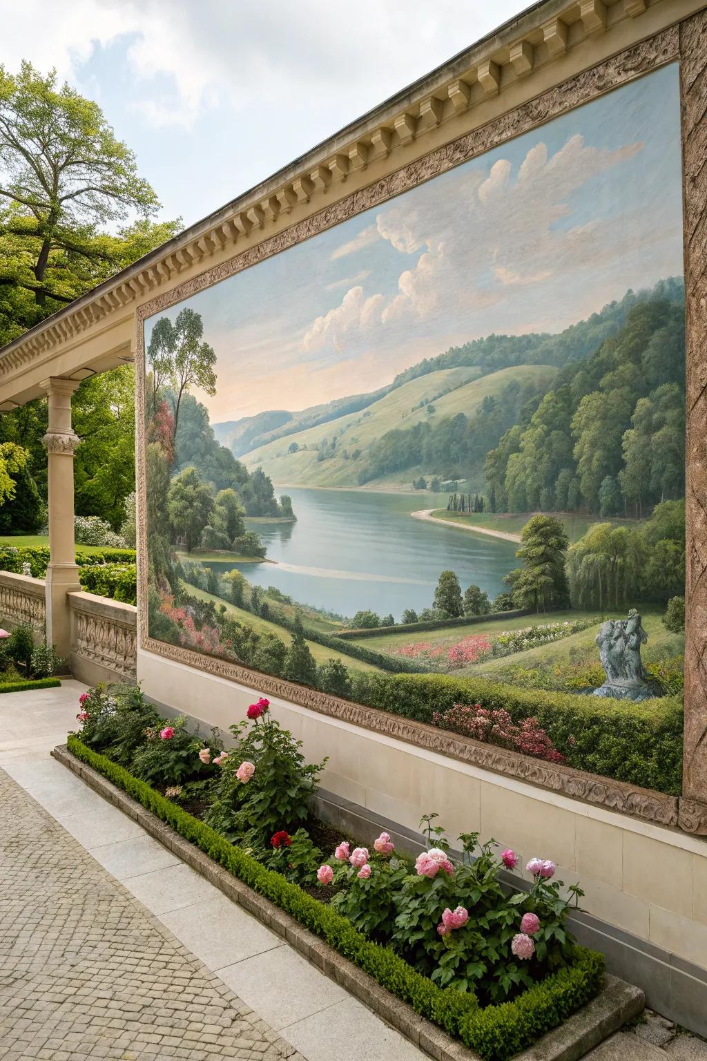 Serene scenes provide a calming retreat in your garden.