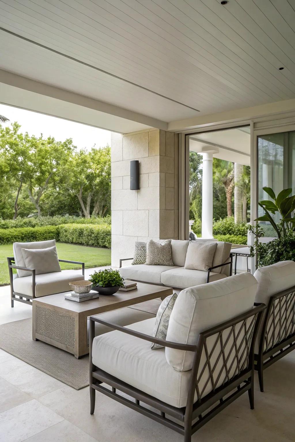 A minimalist design offers a sleek and modern vibe.