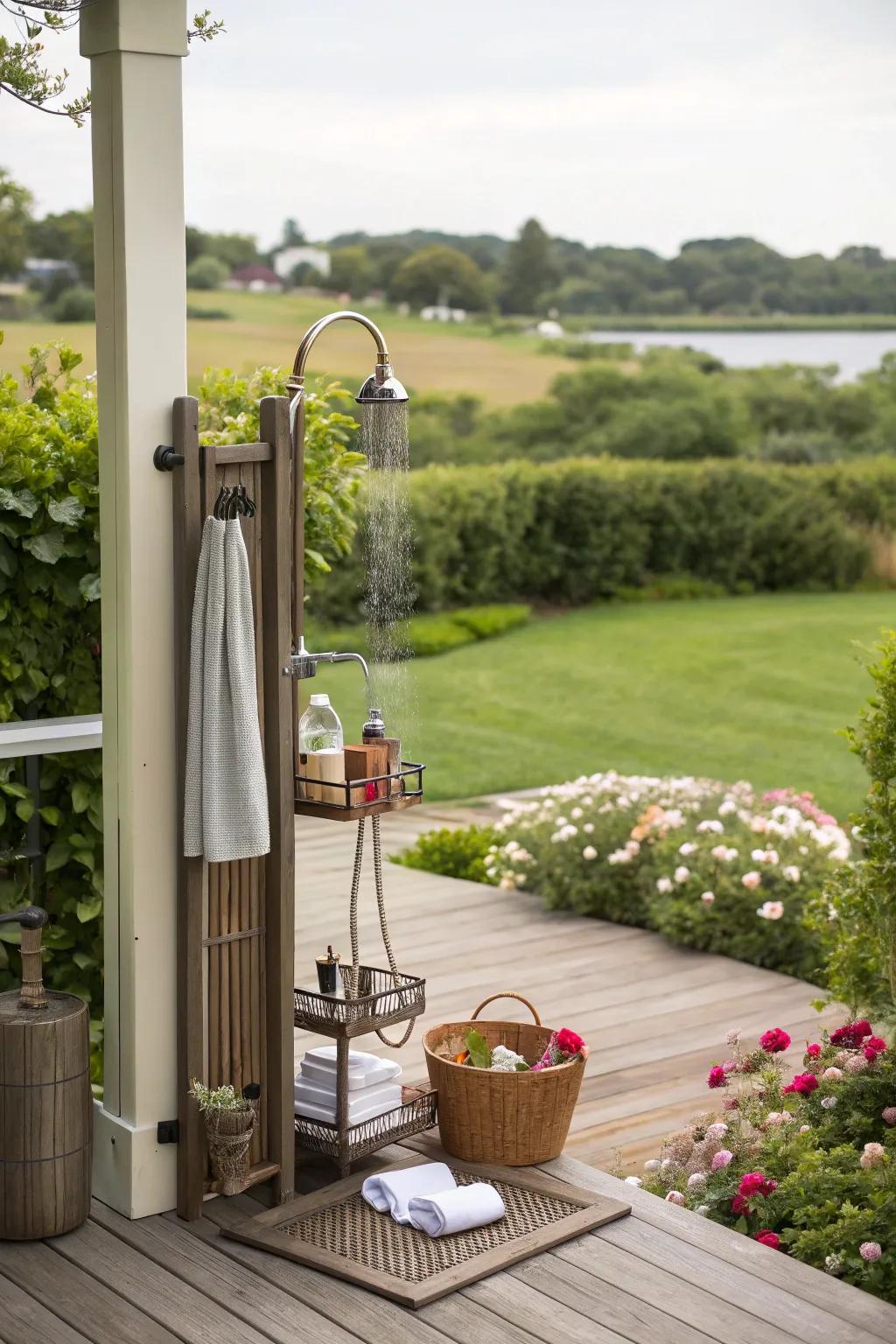 Freestanding units offer versatility in placing your shower setup.