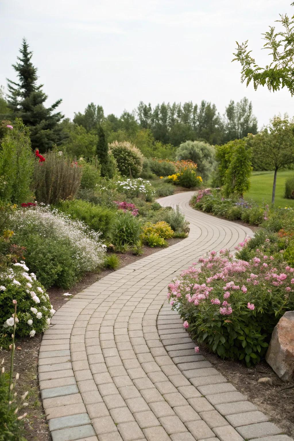 Integrate your pavement with landscaping for a cohesive look.