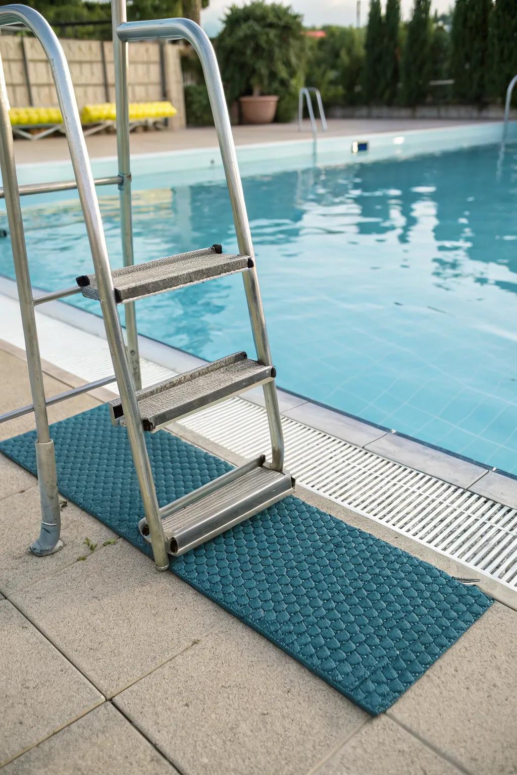 Quick and safe with non-slip bath mats for instant protection.