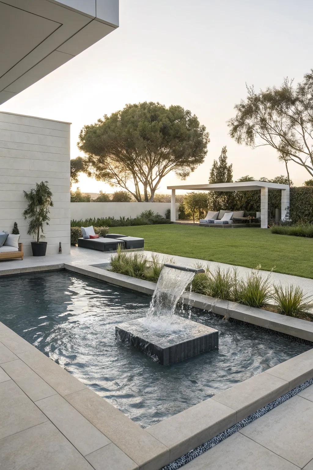 Modern geometric designs add sleek sophistication.