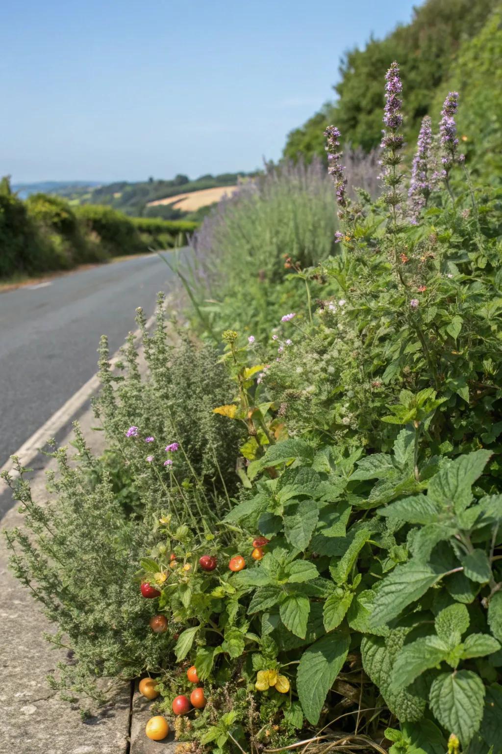 Edible plants provide a practical twist to landscaping.