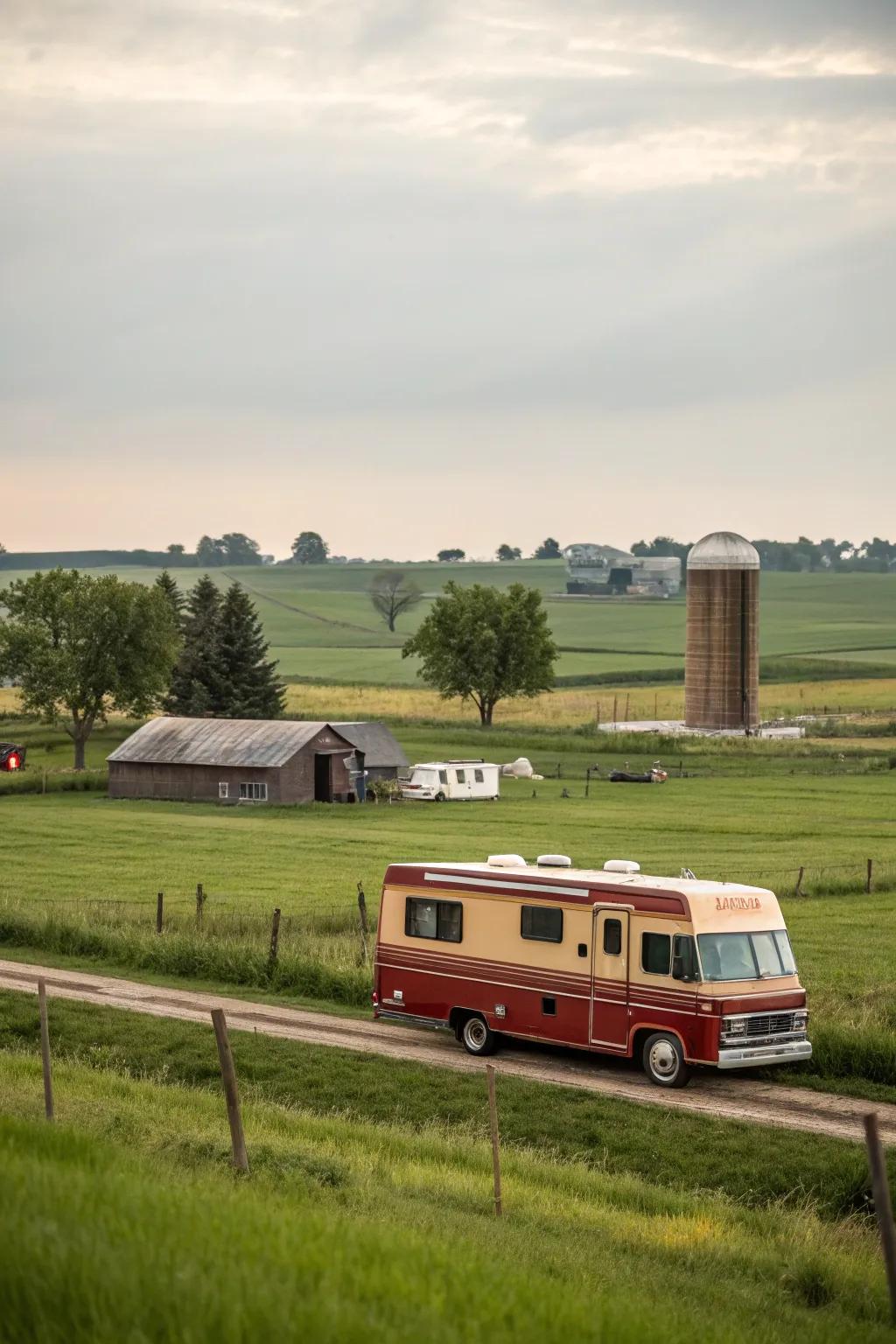 Rustic charm that brings warmth and coziness to your travels.