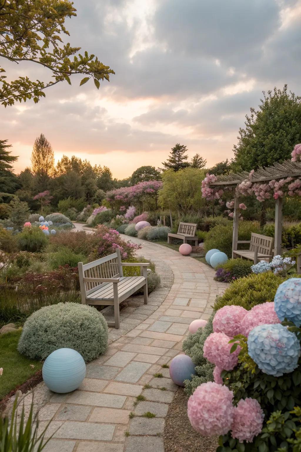 A soft color palette sets a tranquil and inviting tone.
