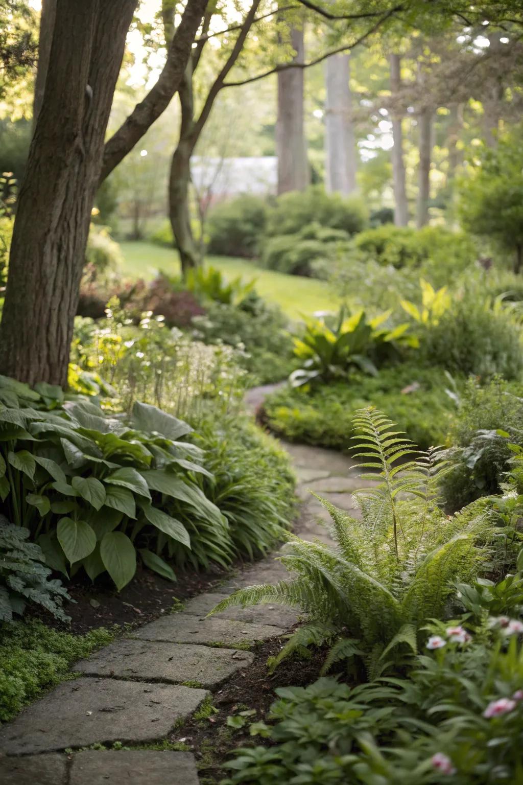 Naturalistic designs create a relaxed, inviting atmosphere.