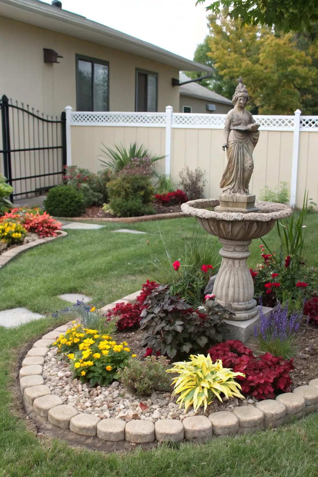 Add charm with ornamental features.