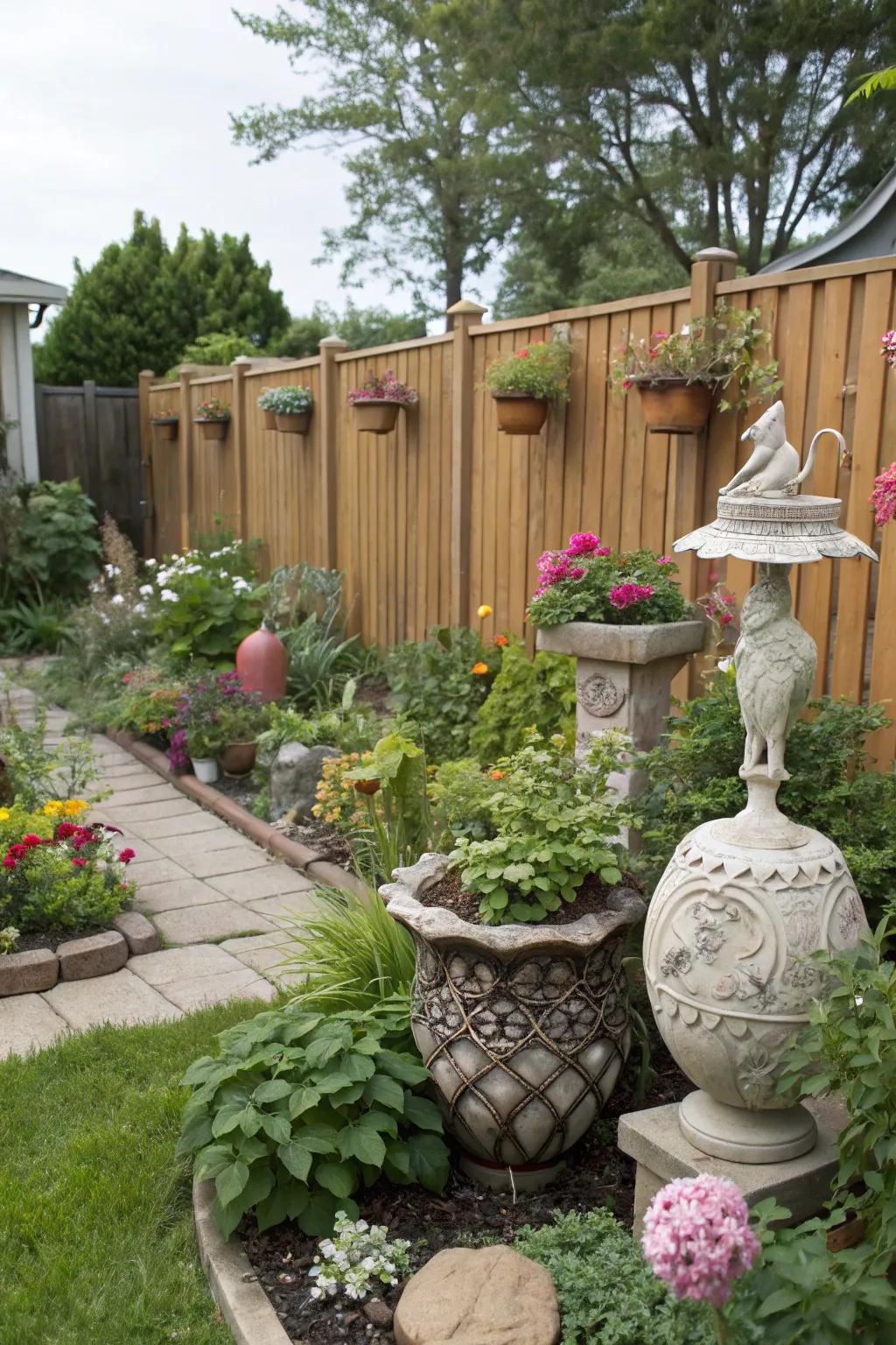 Decorative elements add charm and personality