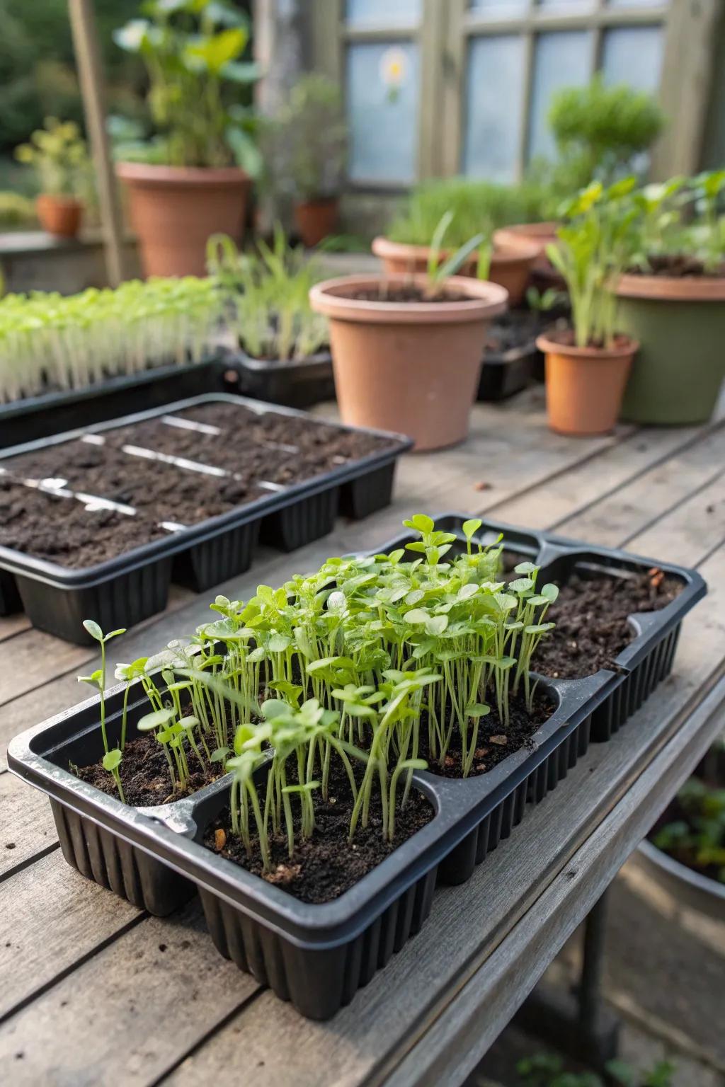 Kickstart your nursery with efficient seedling trays.