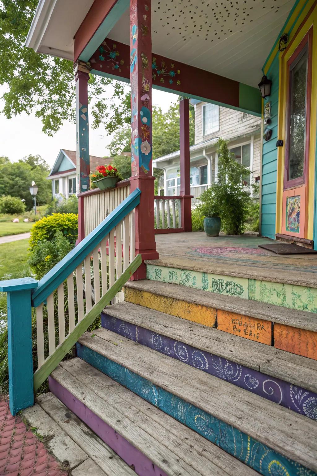 Enhanced curb appeal can transform your porch into a welcoming haven.